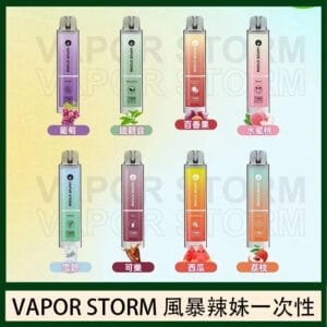 VAPOR STORM風暴辣妹一次性主機充電7500口（5%）