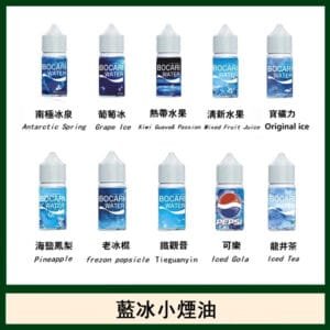 藍冰系列電子煙主機小煙油30ml（4%）